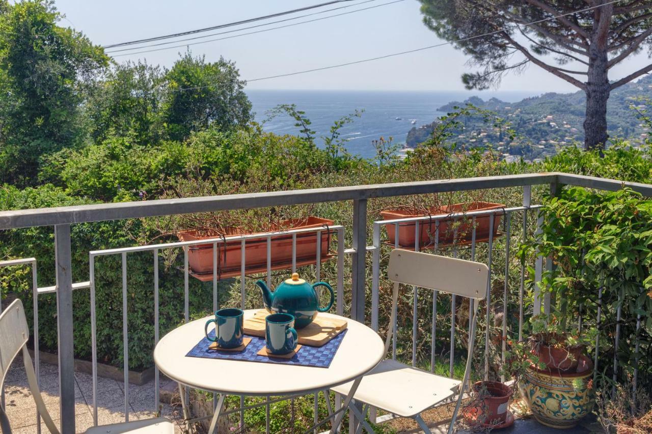 Casa Anna Sea View, Pool, Parking & Wifi Apartment Rapallo Exterior photo