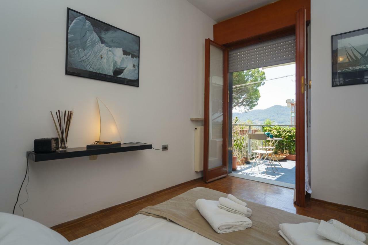 Casa Anna Sea View, Pool, Parking & Wifi Apartment Rapallo Exterior photo